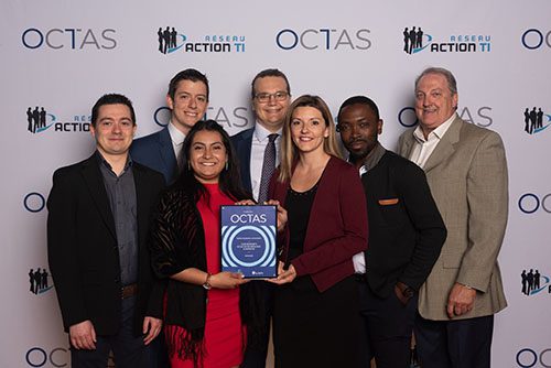 InfraNets remporte le prix OCTAS de la Relève étudiante universitaire