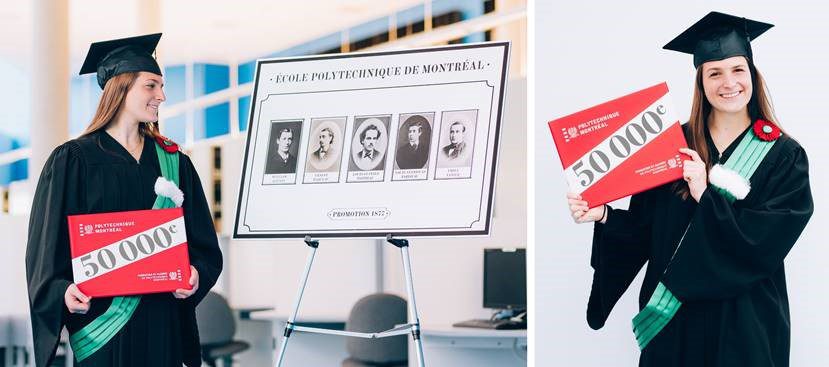 Polytechnique Montréal remet son 50 000e diplôme