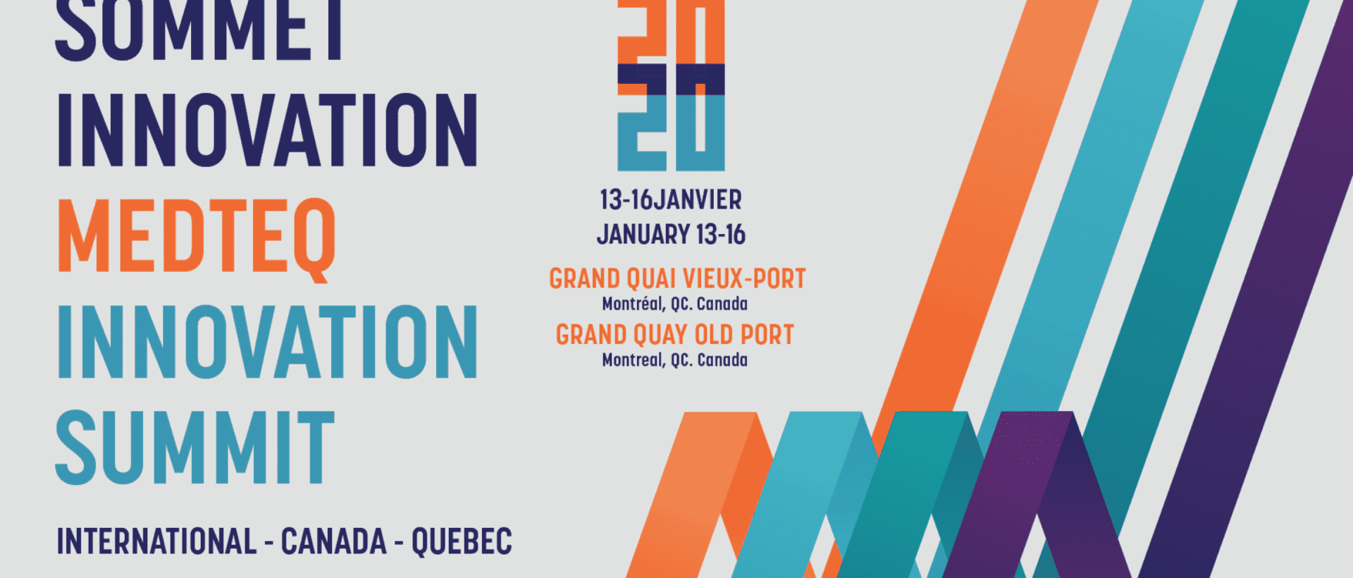 Sommet Innovation MEDTEQ du 13 au 16 janvier 2020