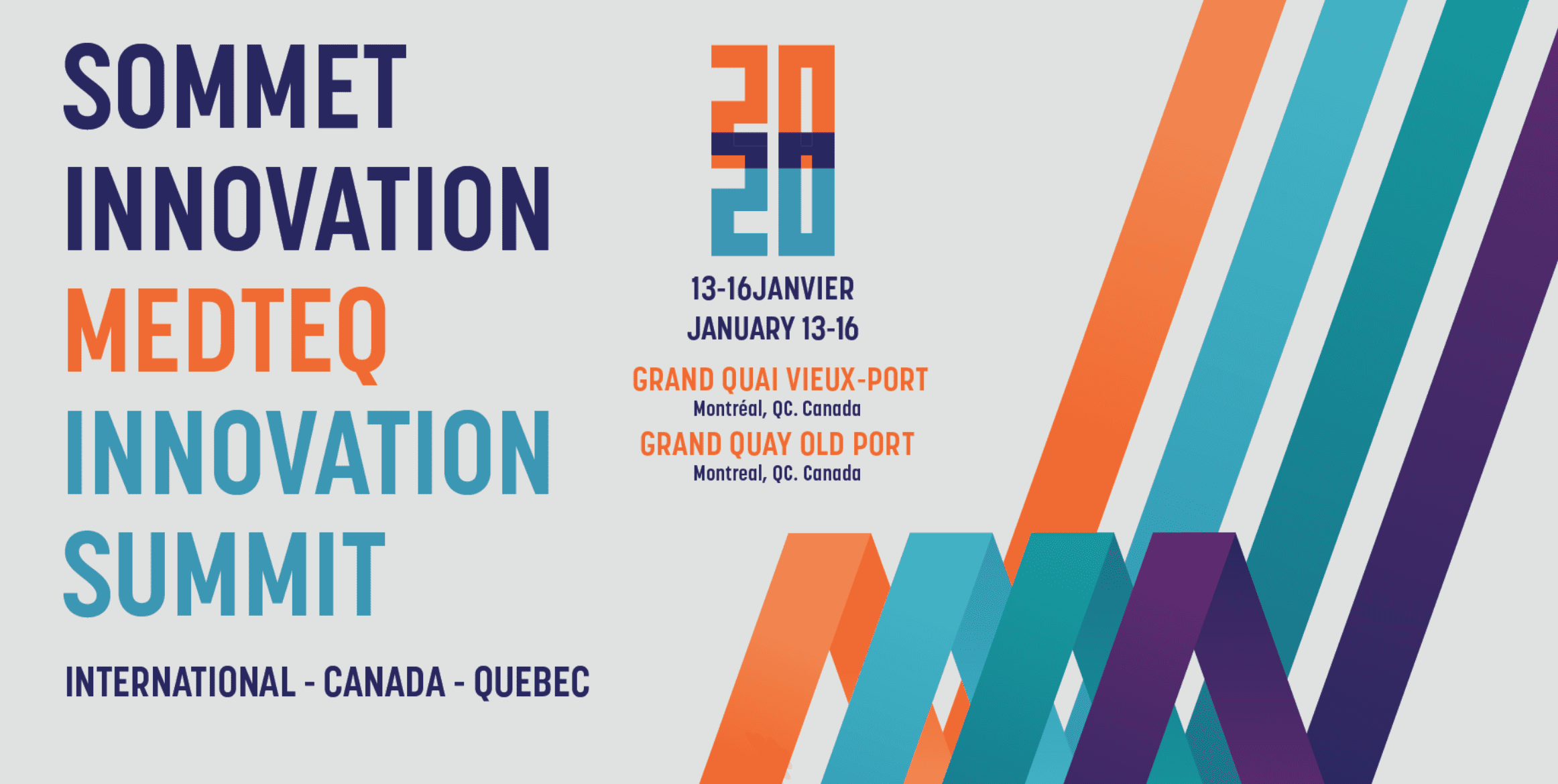 Sommet Innovation MEDTEQ du 13 au 16 janvier 2020