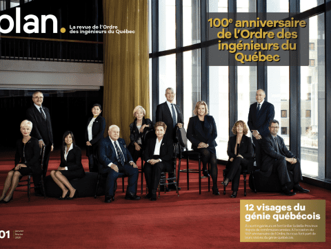 Numéro spécial de la revue PLAN pour les 100 ans de l&rsquo;OIQ