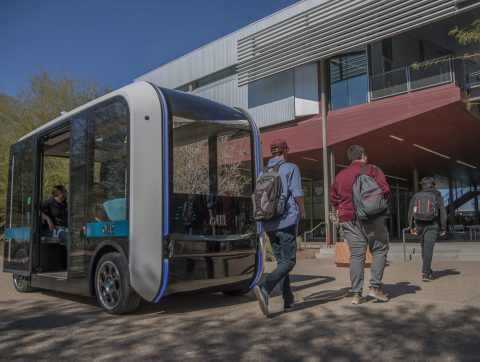 Une navette autonome pour lutter contre les déserts alimentaires