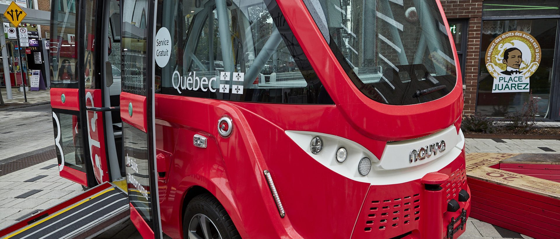 Quelle technologie pour les navettes autonomes de la Plaza St-Hubert?