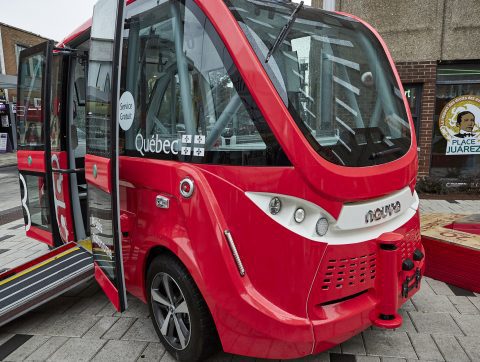 Quelle technologie pour les navettes autonomes de la Plaza St-Hubert?