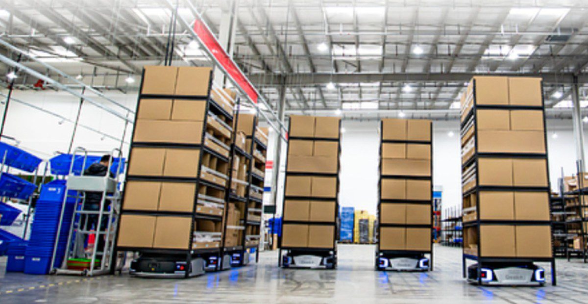 Des robots mobiles autonomes dans les entrepôts nord-américains