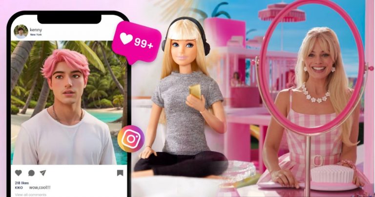 barbie influenceuse virtuelle