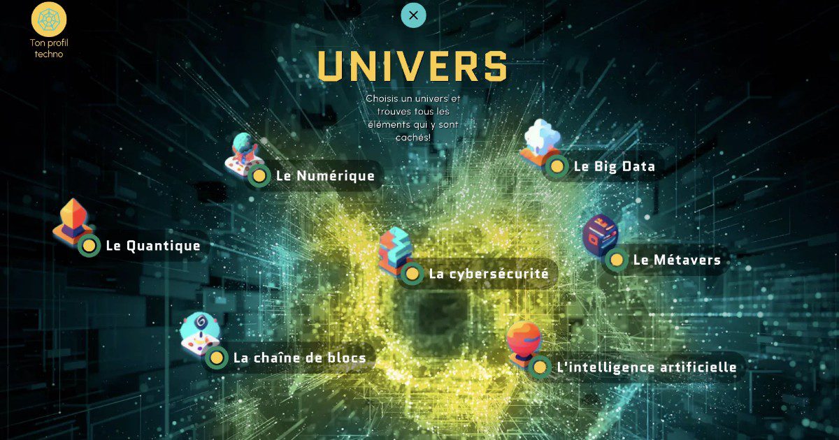 Un jeu immersif pour promouvoir la science et les métiers technologiques auprès des jeunes