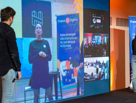 Au H7, les voeux de « Bonne et Divine année 2024 » de France Digitale