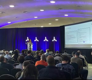 Une des conférences du NorthSec 2024. Photo: Martine Coulombe.