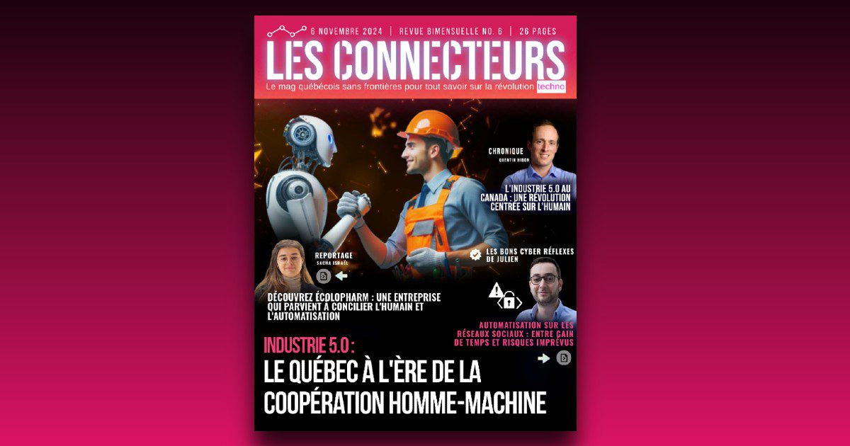 [ÉDITO] Industrie 5.0 : Le Québec à l&rsquo;ère de la coopération homme-machine